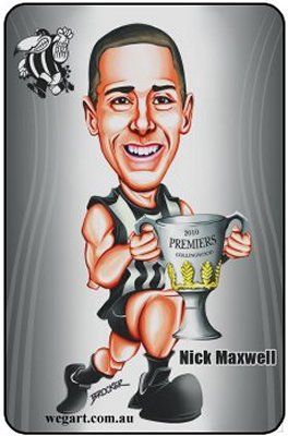 Nick Maxwell Fridge Magnet FREE POST WITHIN AUSTRALIA